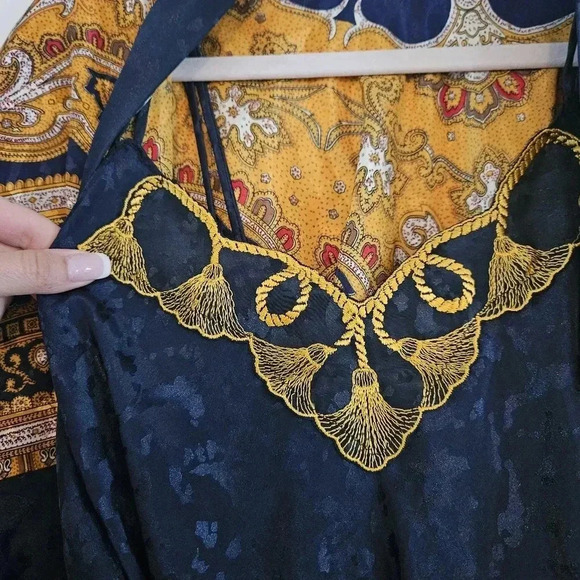 VINTAGE Russell Newman Intimates Gown and Robe - Picture 14 of 17